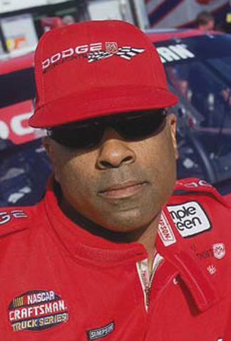 African American Race Car Driver Willy T