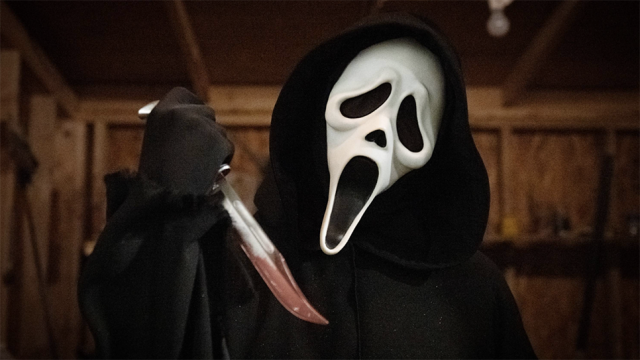 The fictional movie in the “Scream” universe “Stab 8” rubs fans the wrong way to the point of toxicity, which causes someone to bring back Ghostface in real life. Photo courtesy of paramount pictures