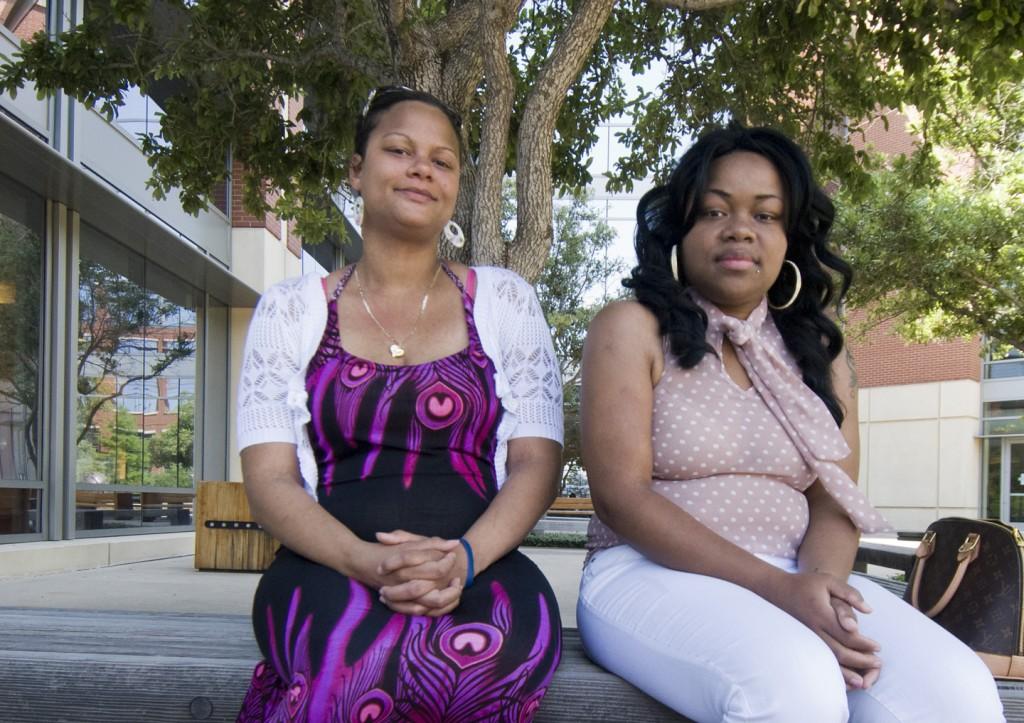 Shalamar Stricklin and Angel Wright face daily difficulties with lupus, a life-changing disease.
Photo by David Reid/The Collegian