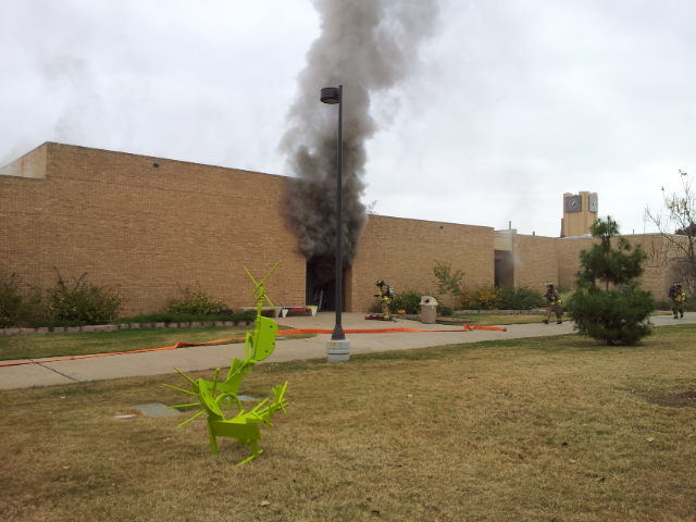 NE Campus Fire