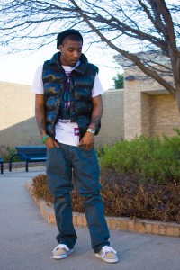 NE student and rapper Lamar Thomas will perform at a NE Hip-Hop Summit Feb. 13.  Collegian file photo
