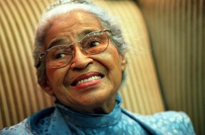 Civil rights icon Rosa Parks is part of a SE Campus exhibit.MCT/Patrick D. Witty/KRT