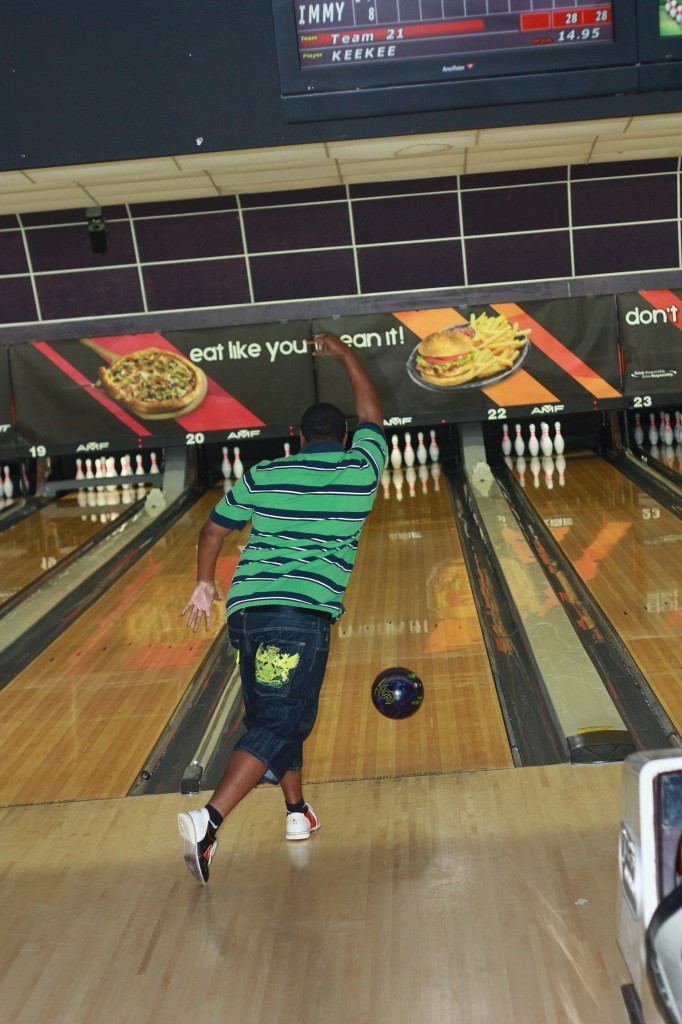 Students, faculty and staff participated in the NE intramural bowling tournament at AMF Showcase Lanes in Euless March 22. 