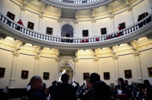 Texas legislators are discussing issues that will impact colleges, including those involving carrying guns on campus.  Photo by Georgia Phillips/The Collegian