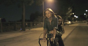 Grace (Brie Larson) gives Jayden (Kaitlyn Dever) a ride back to the facility in the film Short Term 12.  Photo courtesy Cinedigm