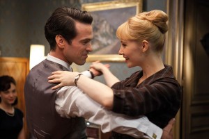 Romain Duris and Deborah Francois create a warming and funny romance on screen. The movie Populaire fails to go above and beyond basic romantic comedy elements but pleases the audience with wit and the satisfaction of competition.  Photo courtesy Mars Distribution