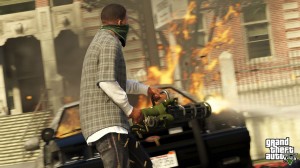 The fictional city of Los Santos offers hours of entertainment for gamers. Players can stick to the story or just explore the streets and wreak havoc on its inhabitants. The game offers several side missions and events.  Photo courtesy Rockstar Games