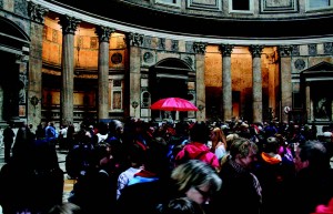 Inside the Pantheon, Rome, Maximillian Short  Photo courtesy Patricia Richards