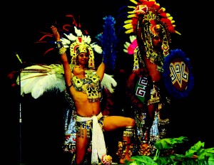 An Aztec ceremonial dance  Photo by Brian Koenig/The Collegian