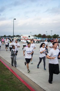 An estimated 250 runners took part in South Campus’ Gobble Wobble run Nov. 16.  Photo by Jason Floyd/The Collegian