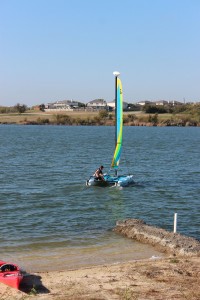 NW Campus offers students two levels of sailing courses taught by Joshua Tarbay.  Photo by Matt Fulkerson/The Collegian