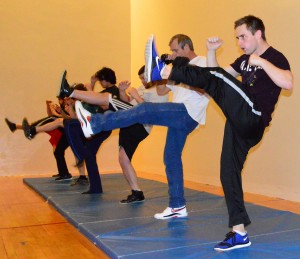 Crystal Chinea/The Collegian  The Martial Arts Club on NE Campus is open to all students wanting to join. NE instructional associate Shane Whitehead says students don’t need any previous experience. 