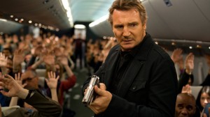 Photo courtesy Universal Pictures  Liam Neeson stars in Non-Stop as Bill, an air marshal and former police officer who tries to protect the lives of passengers in danger of a mass killer on an international flight. Award-winning actresses Julianne Moore and Lupita Nyong’o also appear in the film. 