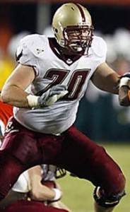 JAMES MARTEN—OL Boston College The former Eagle played both guard and tackle positions. His size (6-7, 309 lbs), speed (4.99 40) and strength are invaluable assets.