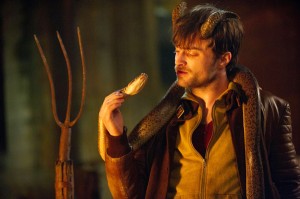 Ig (Daniel Radcliffe) scrambles to solve his girlfriend’s mysterious murder with newfound supernatural powers in his newest film Horns. Photo courtesy RADIUS - TWC