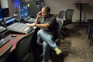 Alfredo Sanchez teaches RTVF students using his Emmy-winning, international experience. Photo by Brendon James/The Collegian