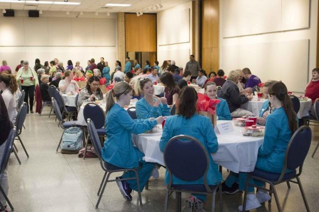 The importance of dental hygiene to one’s health was the main focus of the Heart Healthy Lunch Feb. 11 on NE Campus.Bogdan Sierra Miranda/The Collegian