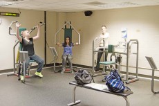 TCC gives students free exercise facilities with updated equipment. Students can improve their health and wellness with activities such as basketball, tennis, football, disc golf and many others. Karen Rios/The Collegian