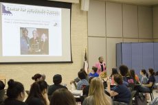 Saundra McGuire, LSU Center of Academic Success director emerita, spoke to students about how to succeed in college. Karen Rios/The Collegian