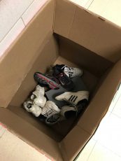 South Campus’ kinesiology student organization is hosting a shoe drive through Soles4Souls. Photos by Hannah Lathen/The Collegian