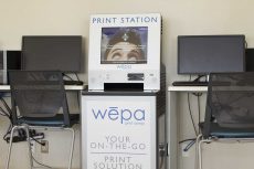 Students can print and pay for each page using an app and pick pages up at kiosks. Bogdan Sierra Miranda/The Collegian