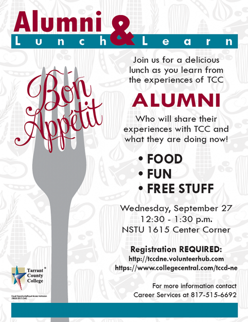 TCC+alumni+will+speak+at+a+luncheon+Sept.+27+on+NE+Campus.