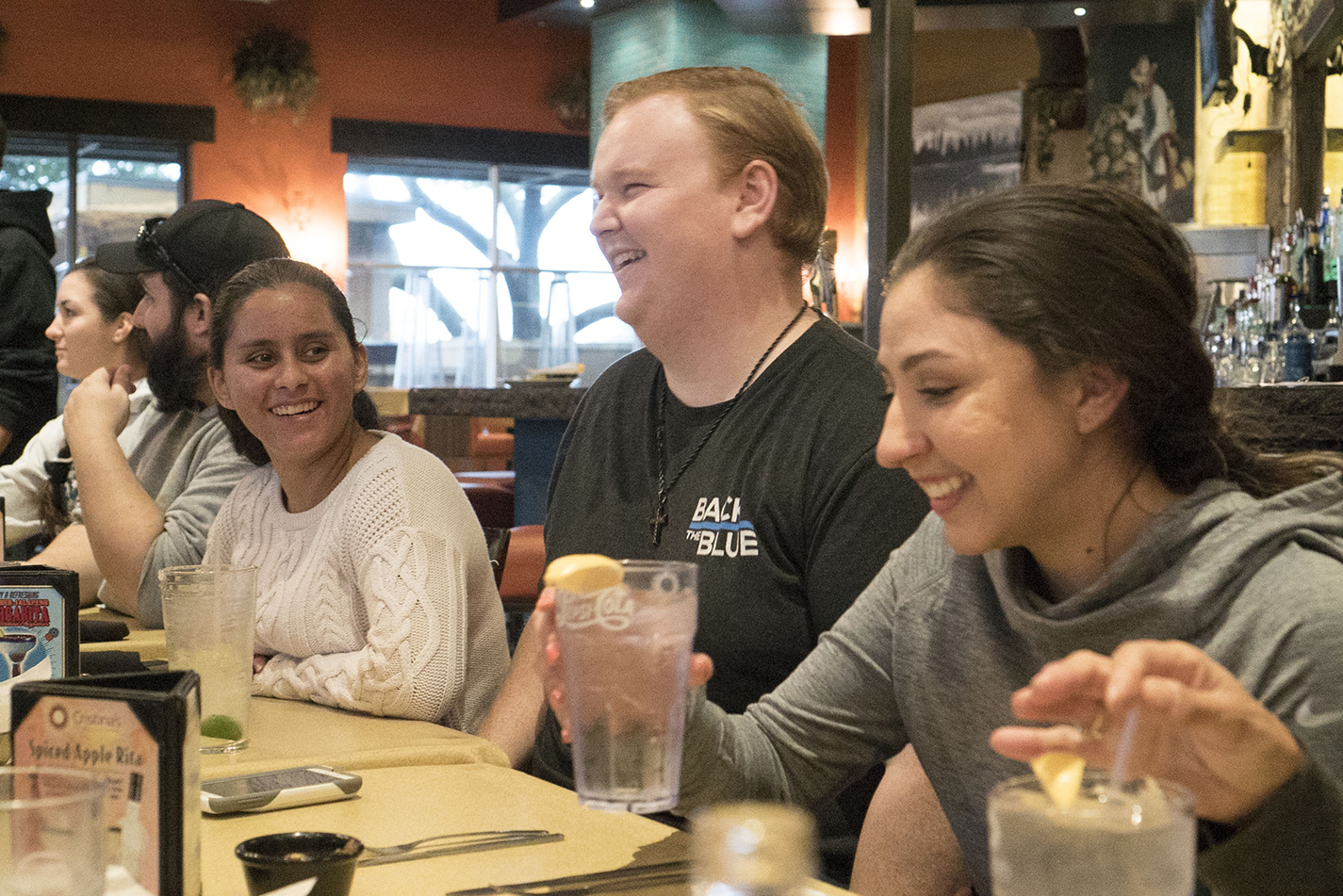NE students attended the monthly sobremesa at Cristina’s in North Richland Hills Nov. 9. They can develop their Spanish-speaking skills and earn extra credit for attending.