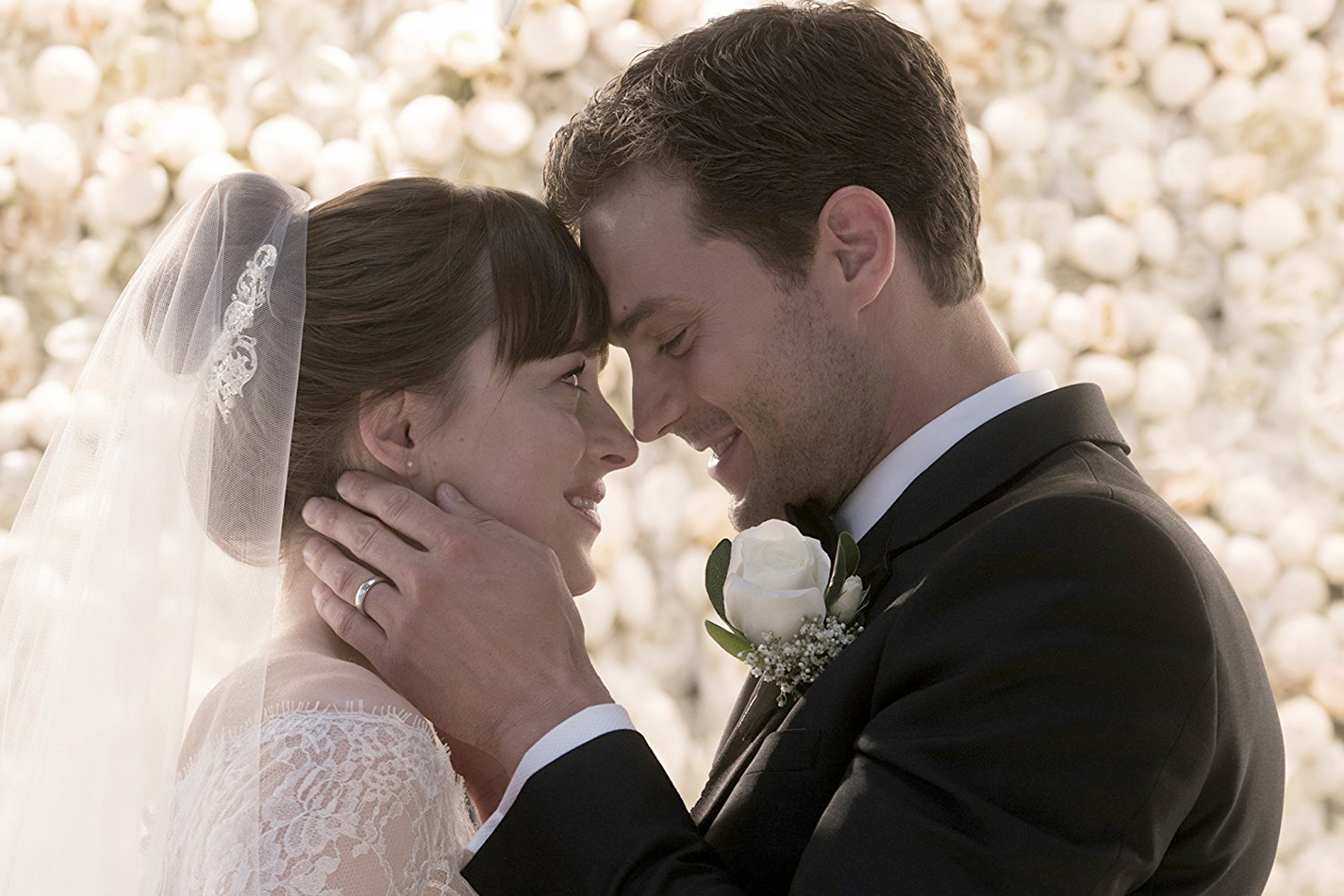 Anastasia Steele (Dakota Johnson) and Christian Grey (Jamie Dornan) tie the knot in the third film of the Fifty Shades series. This film wraps up the trilogy that brought BDSM to the big screen and snagged mainstream attention.