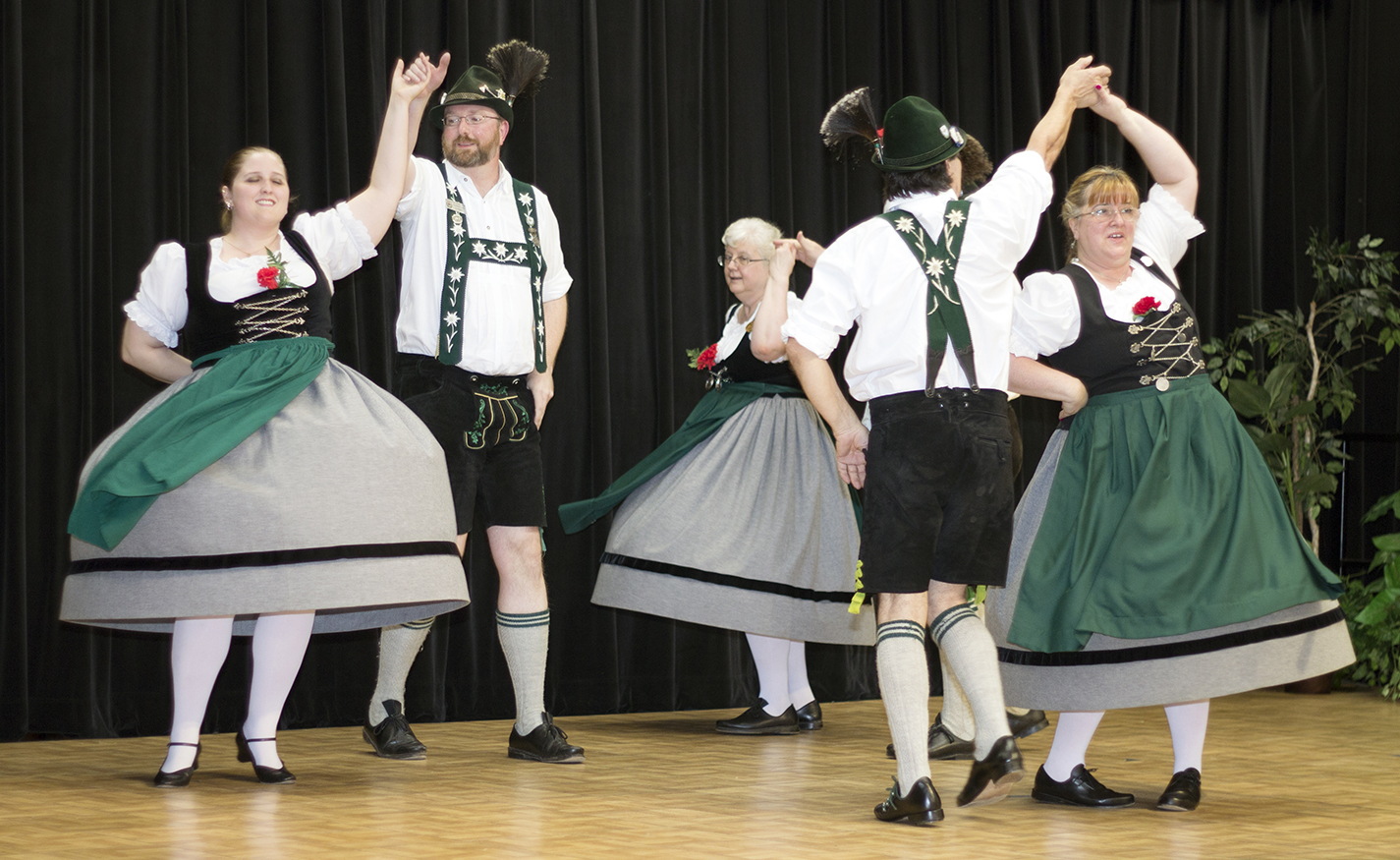 A traditional German dance group performs at the International Festival on NE Campus in spring 2016. The celebration will feature dance showcases and the campus’ annual Spring Fest into a two-day event.