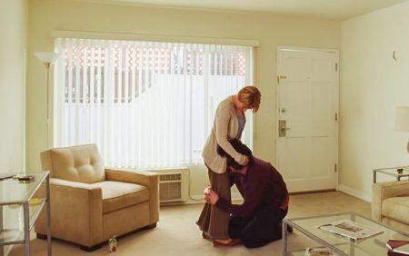 Photo courtesy Heyday Films/Netflix. Charlie Barber (Adam Driver) and Nicole Barber (Scarlett Johansson) guide the audience along the journey of the inevitable end of their relationship.