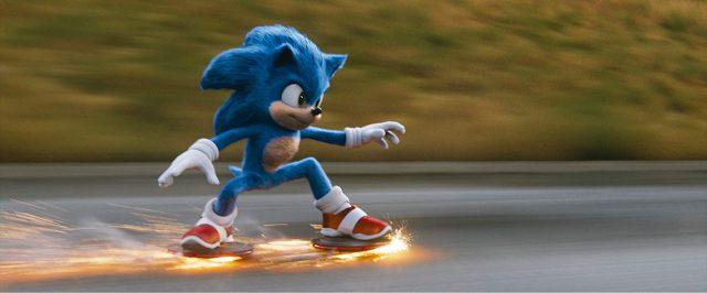 Photo courtesy Paramount Pictures Sega of America. Sega Genesis mascot Sonic battles in the real world in the movie “Sonic the Hedgehog.” Sonic was created 29 years ago by Yuji Naka to help Sega gain a foothold in the video game market. 