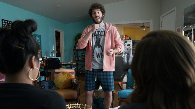 Photo courtesy of Hulu. Co-created and starred by rapper/comedian Lil Dicky under his birth name Dave Burd, “Dave” is a series about a man who is proving to the world he’s one of the best rappers of all time. 