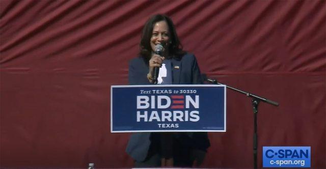 Giovanni Rebosio/The Collegian
Vice President hopeful Kamala Harris visits Fort Worth on the last part of her political campaign to turn Texas blue. Texas is a major state during presidential elections.
