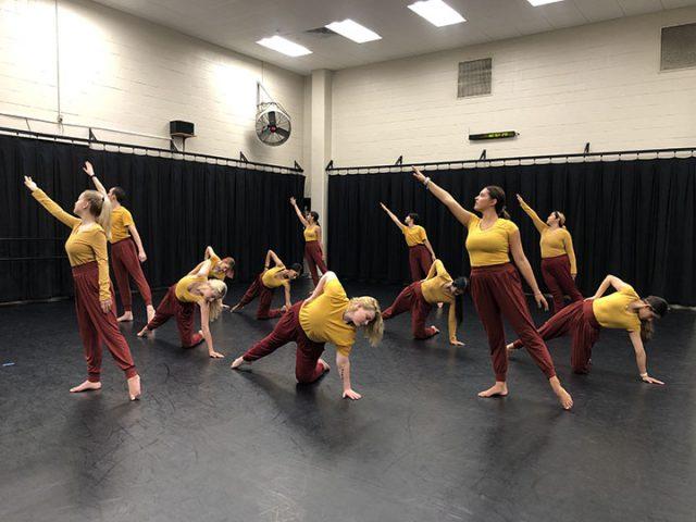 Dance company prepares for fall concert