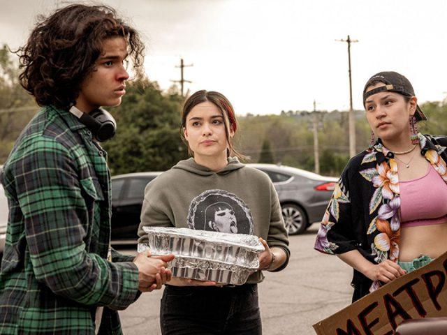 Photo Courtesy of FXBear, played by D’Pharaoh Woon-A-Tai, meets up with his friends Willie Jack and Elora after getting into a fight with a rival gang.  The first season ended Sept. 20. 