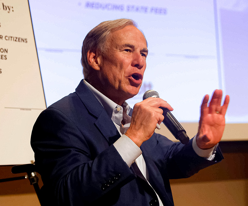 Governor Greg Abbott is the Republican candidate for the Texas governor race. Shafkat Anowar/The Dallas Morning News/TNS