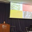 Jodi Yellowfish gives a lecture about the Missing Murdered Indigenous Women event at TR. She shared not only personal anecdotes but also historical examples. Ariel Desantiago/The Collegian