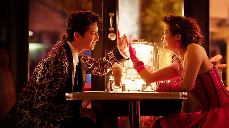 Peyton Elizabeth Lee and Milo Manheim star as main characters Mandy Yang and Ben Pluckett in “Prom Pact” which premiered March 31 on Disney+. Photo courtesy of Disney+