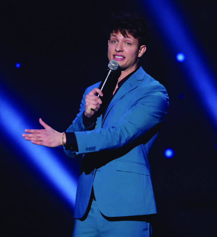 Photo by Ethan Miller/Getty Images Comedian/actor Matt Rife co-hosts the 2023 Adult Video News Awards in Las Vegas, Nevada.