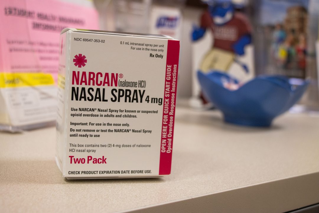 Alex Hoben/The Collegian Narcan is only available in the health services office for emergency use.