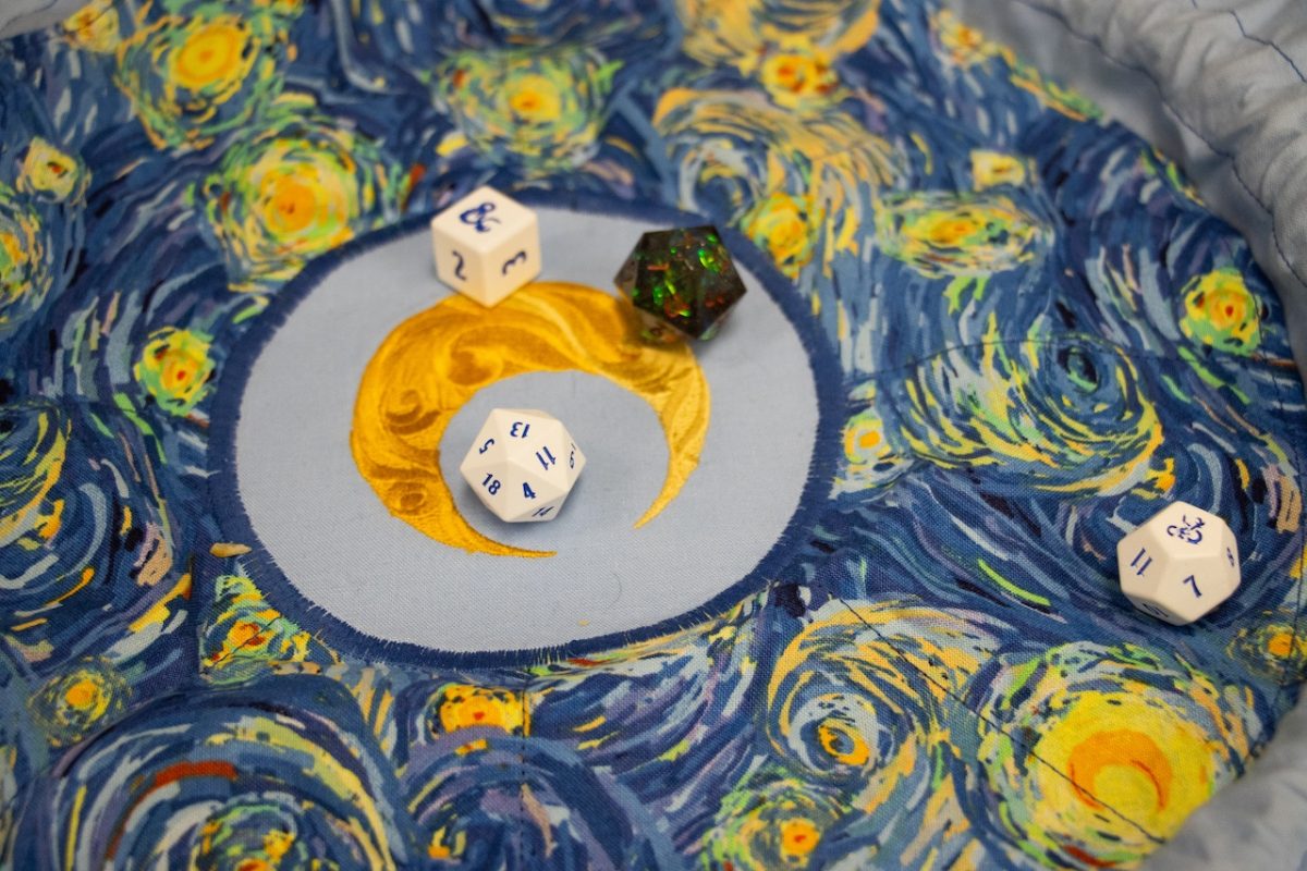 Many tabletop rollplaying games
make use of dice in their rules.