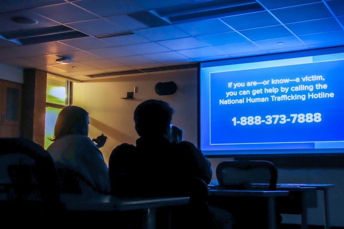 Resources such as this hotline were provided during the presentation.