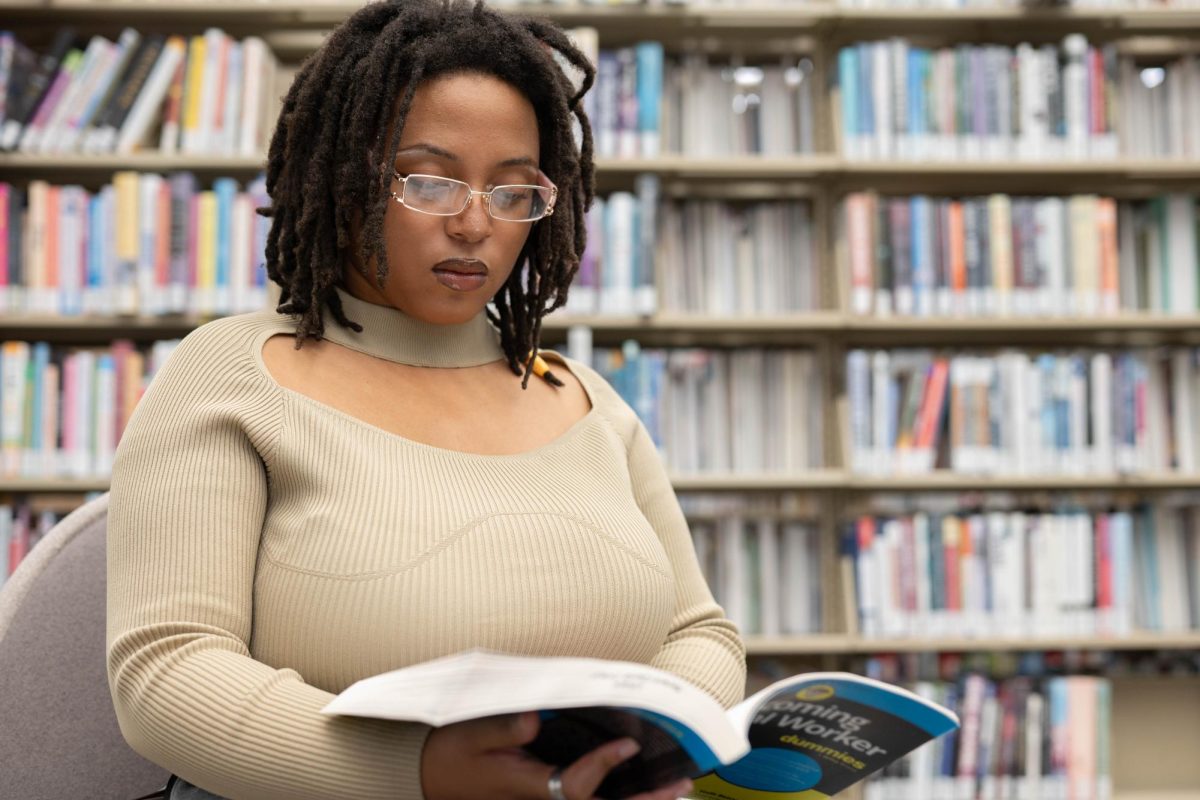 Taliyah West, the president of the Behavioral Science Club, changed her major from art to sociology. 