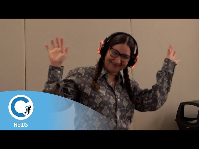 Students boogie at the silent disco video