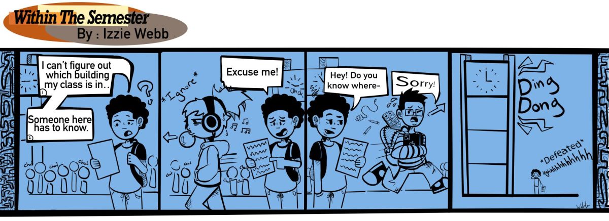 Comic: Lost on campus