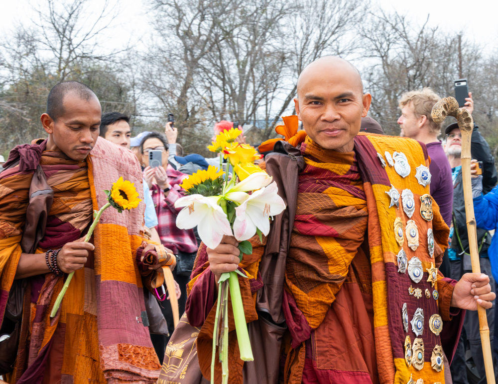 Monks show us that peace requires sacrifice and dedication