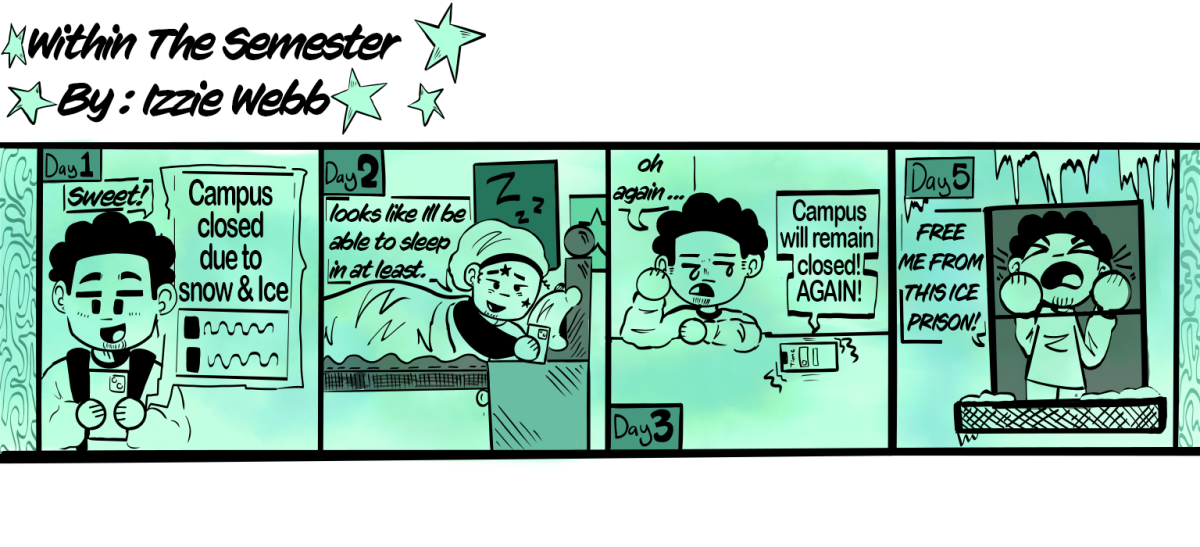 Comic: Stuck in the snow