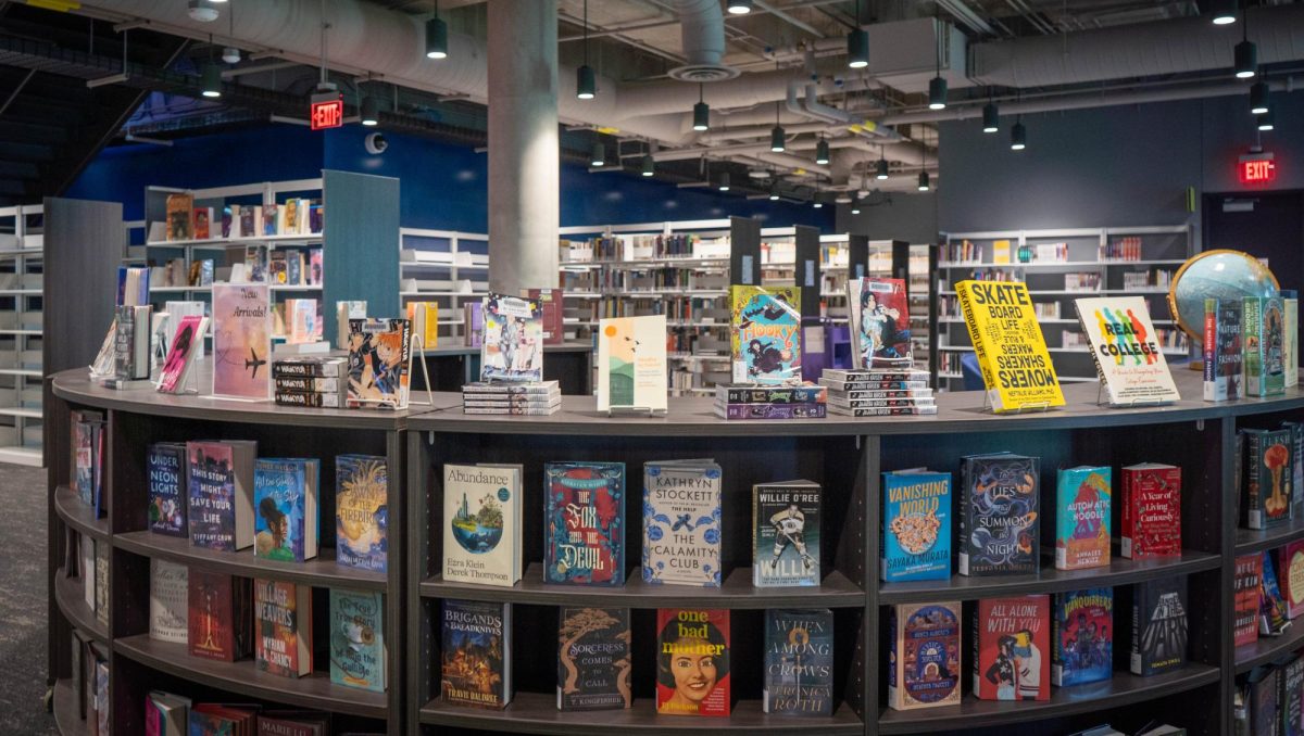 NW librarians display book recommendations at the entrance of the library Aug. 28.