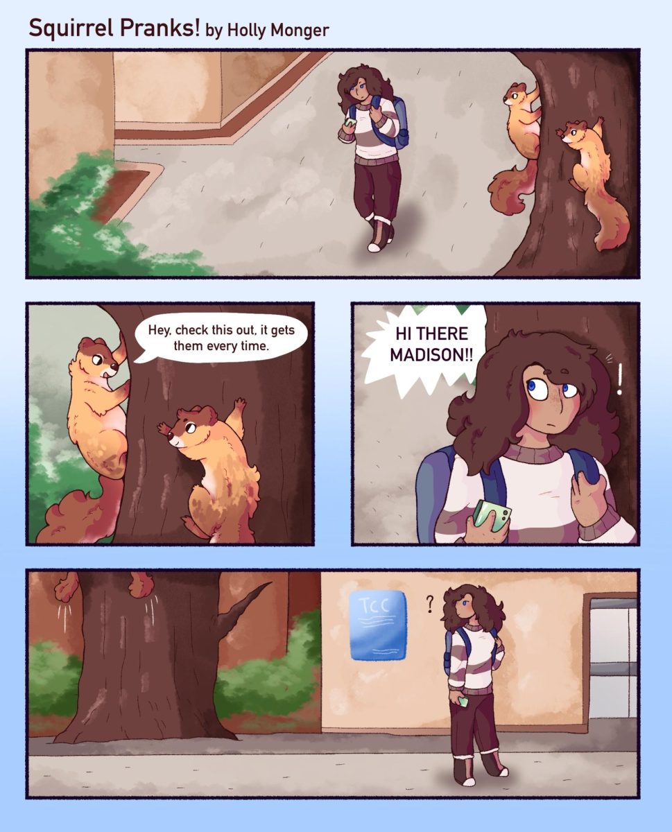 Squirrel pranks