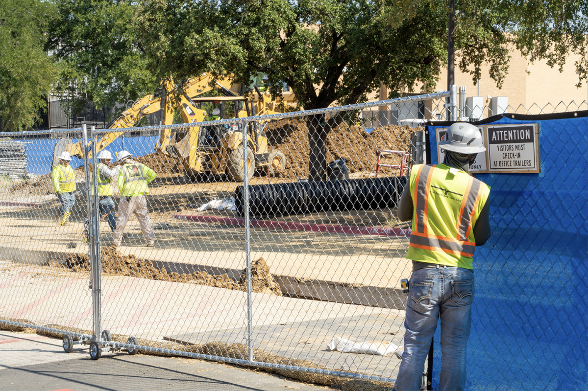 Site excavation for the new NE science building begins Aug. 28. 